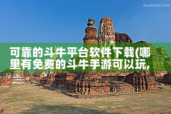 可靠的斗牛平台软件下载